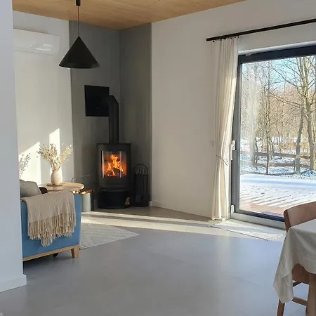 Mazury Witaja - Nowoczesny Dom Nad Jeziorem Tatil Evi Samin